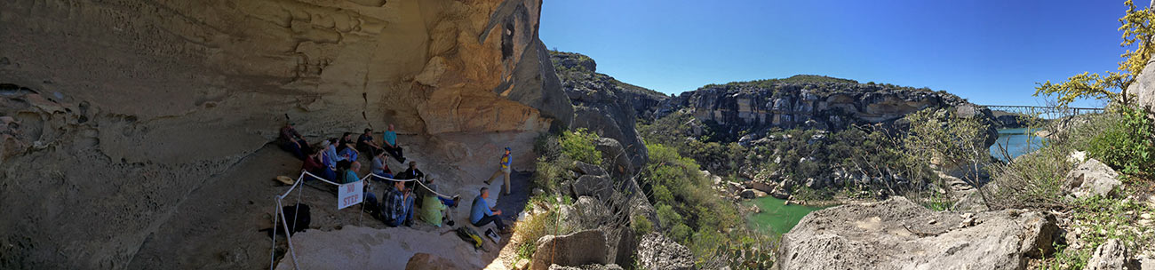 Lower Pecos River valley panorama