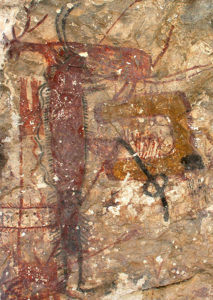 Ancient rock art example